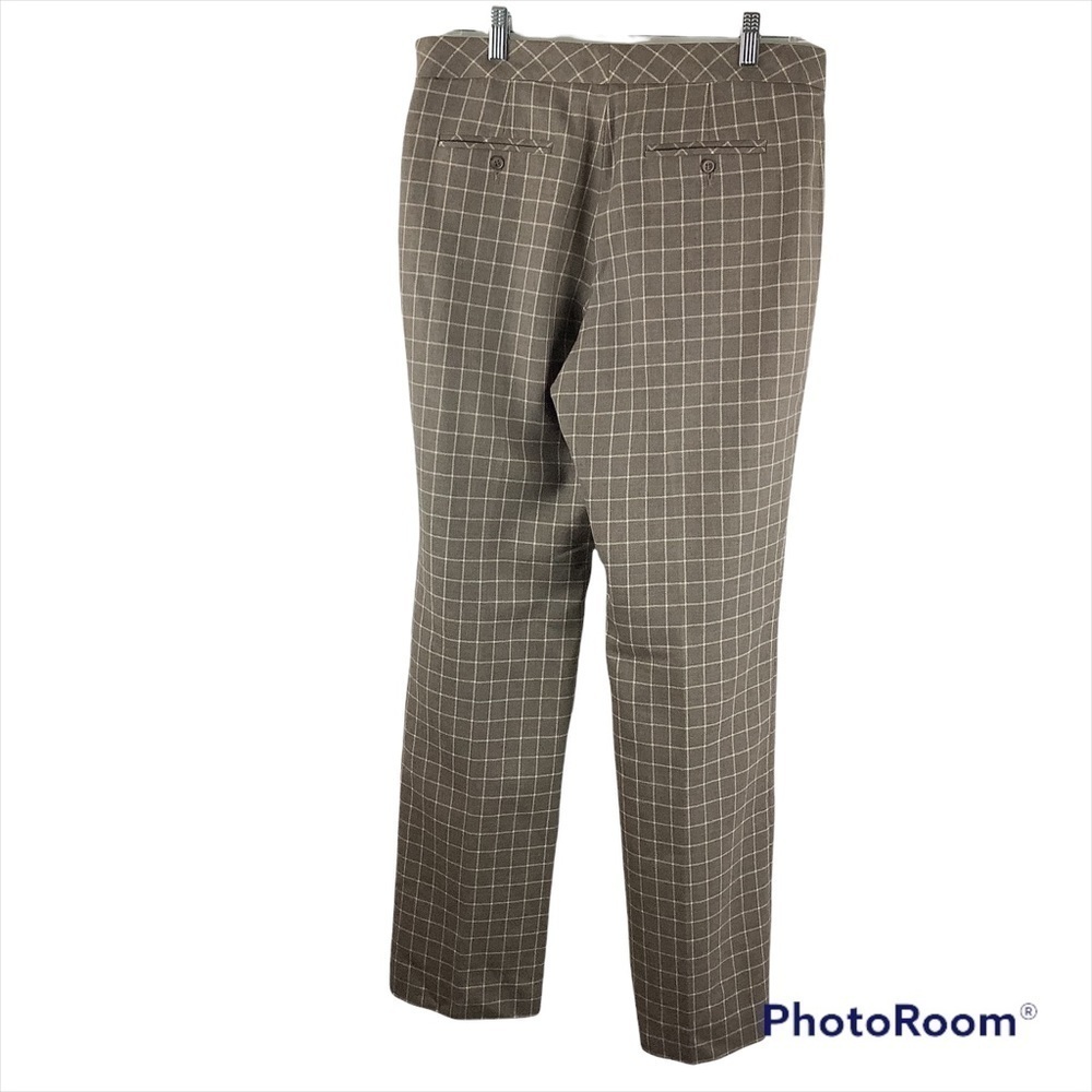 Pendleton Wool Tan Windowpane Trouser Pants - image 2